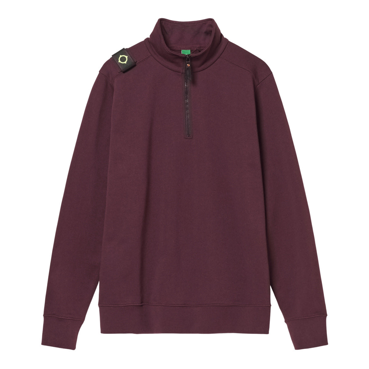 Ma.Strum Training Quarter Zip Pullover Bordeaux
