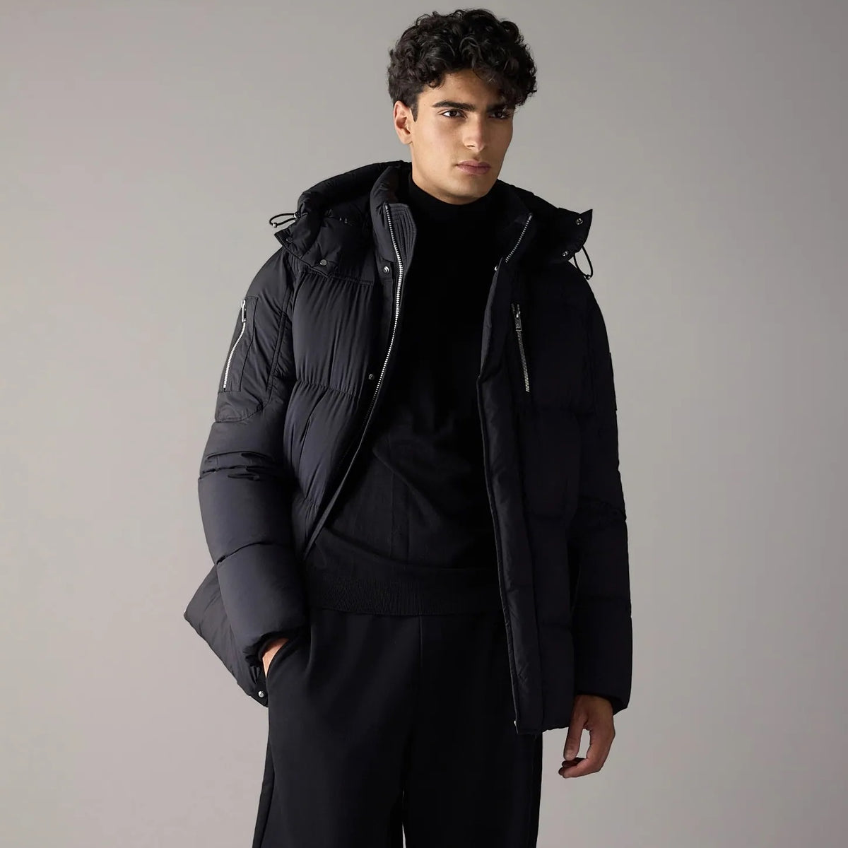 Moose Knuckles Everest 3Q Puffer Schwarz