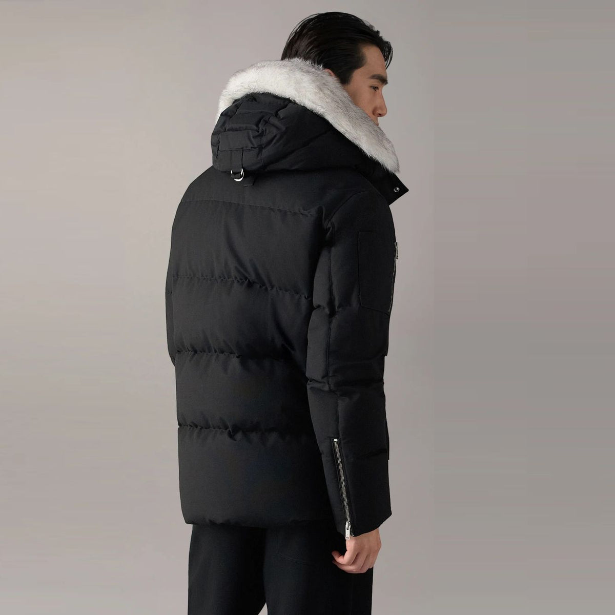 Moose Knuckles Original 3Q Daunenjacke Schwarz