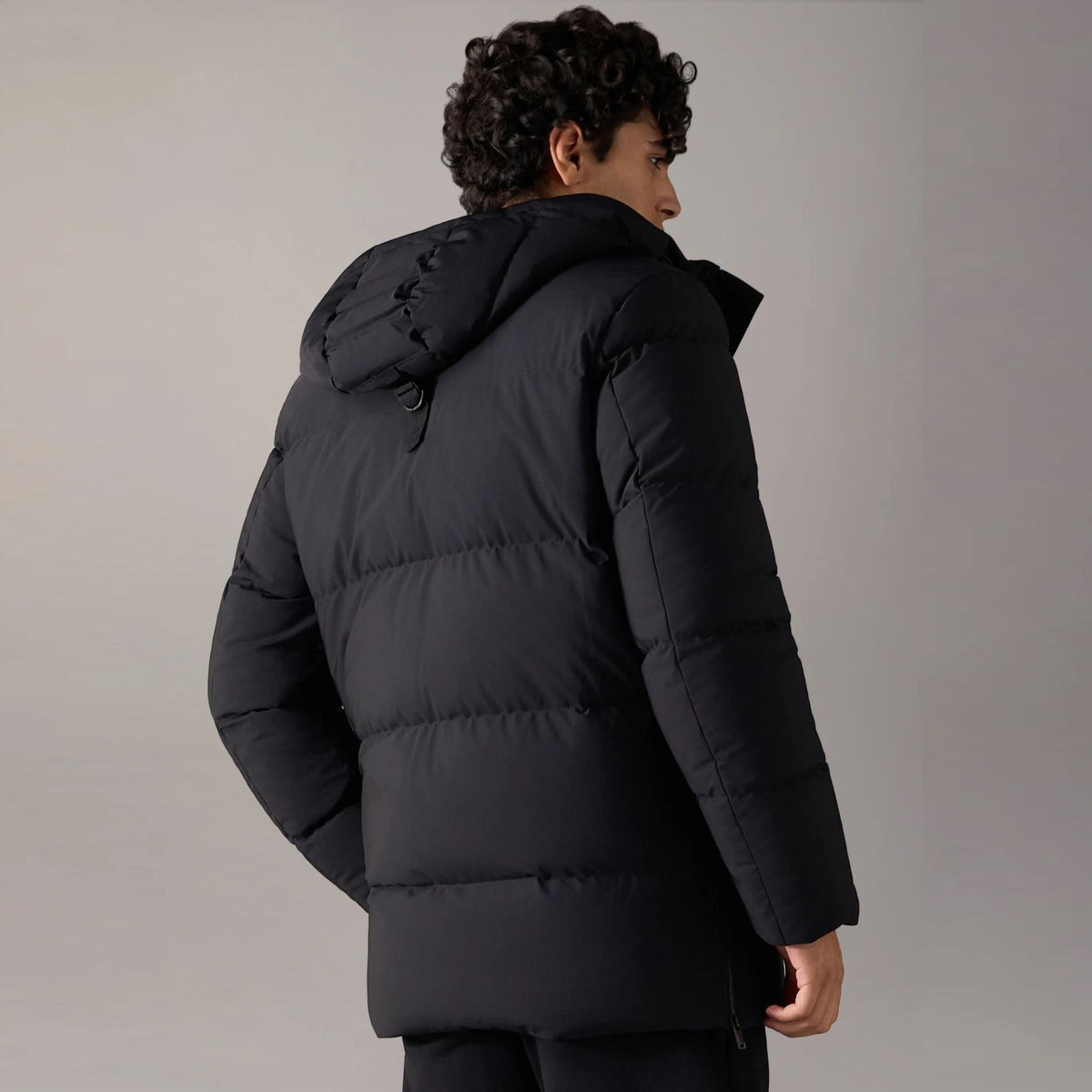 Moose Knuckles Soho 3Q Daunenjacke Schwarz