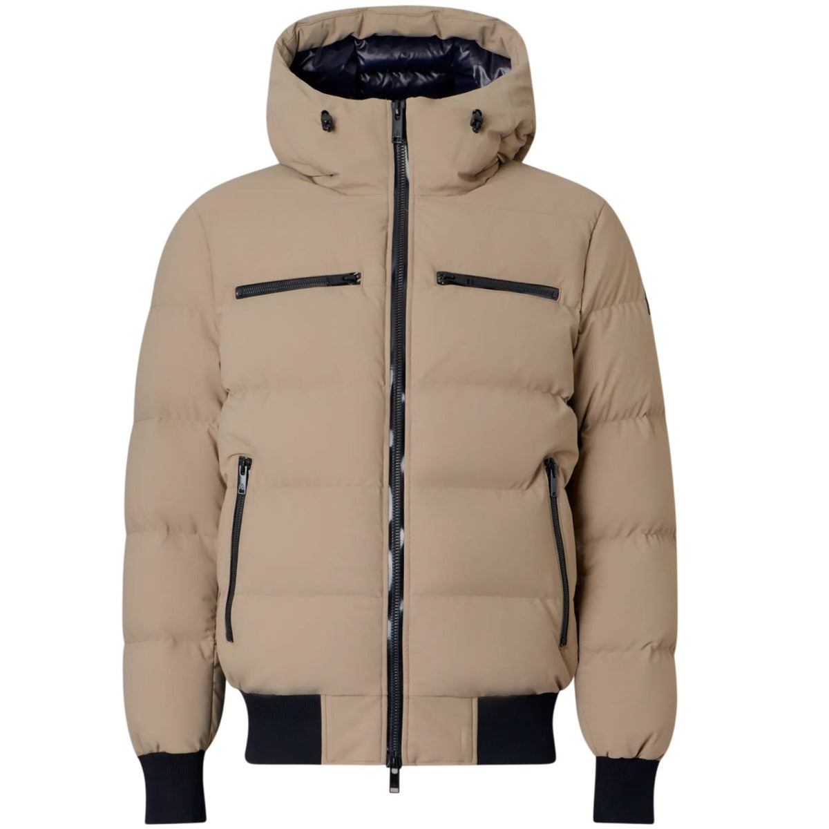 Moose Knuckles Soho Bomber-Jacke Beige