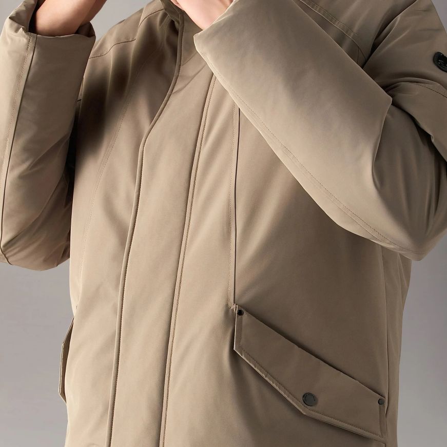 Moose Knuckles West-Ed 3Q Down Jacke Beige