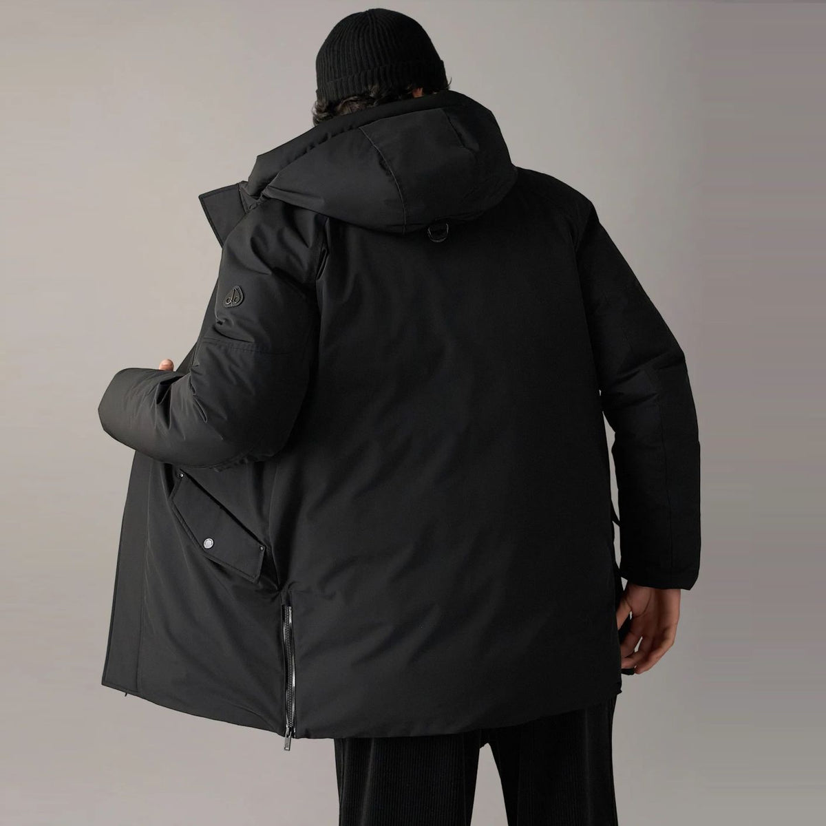 Moose Knuckles West-Ed 3Q Daunen-Jacke Schwarz
