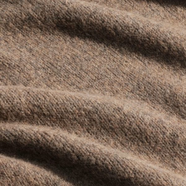 NN.07 Lee Wollmischpullover Braun