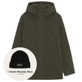 NN.07 Blake Hooded Jacke Dunkelgrün