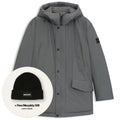 Boss Osiass Parka Grau
