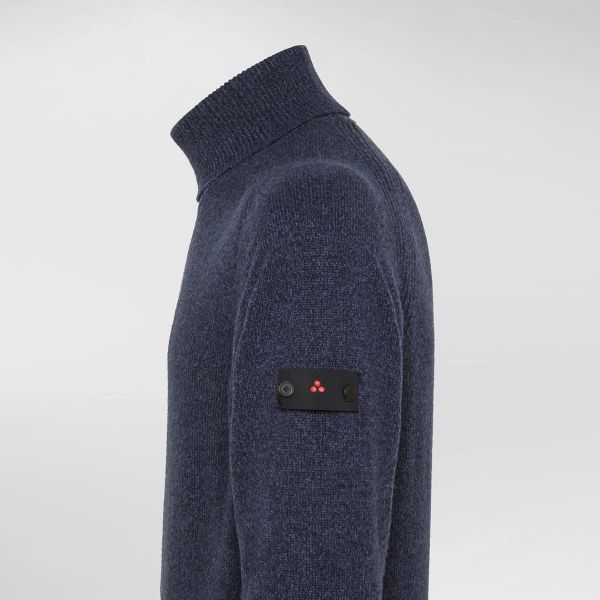 Peuterey Kowal Rollkragenpullover Pullover Marine