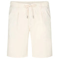 Profuomo Garment Dye Korte Broek Off White