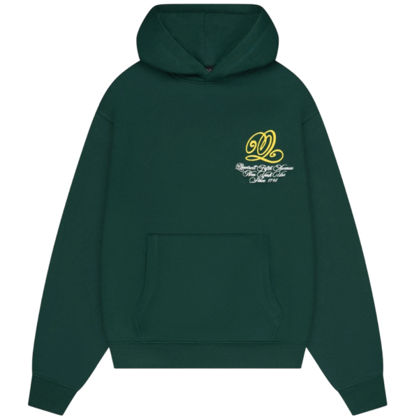 Quotrell Chain Kapuzenpullover Dunkelgrün