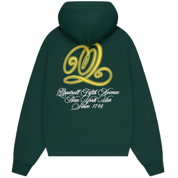 Quotrell Chain Kapuzenpullover Dunkelgrün