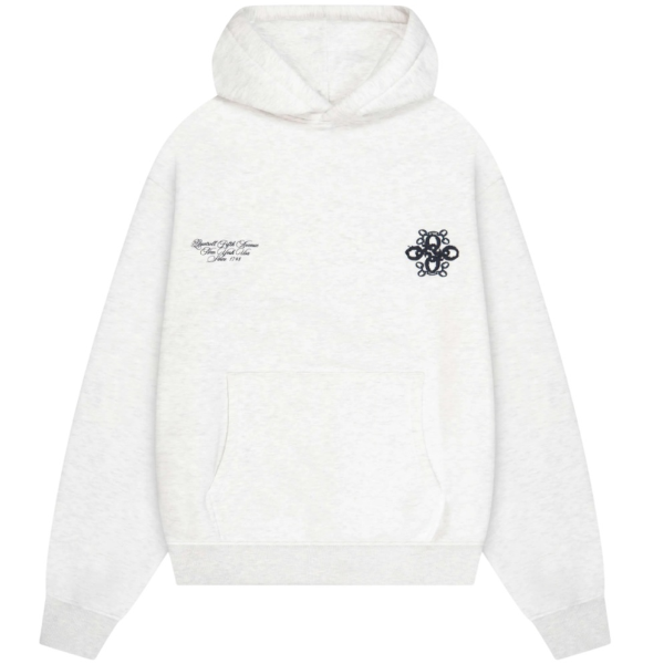 Quotrell Insignia Kapuzenpullover Grau