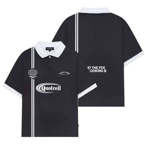Quotrell Logan Soccer Polo Zwart