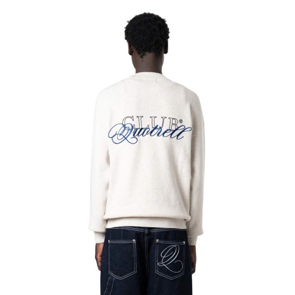 Quotrell Zac Knitted Sweater Grijs