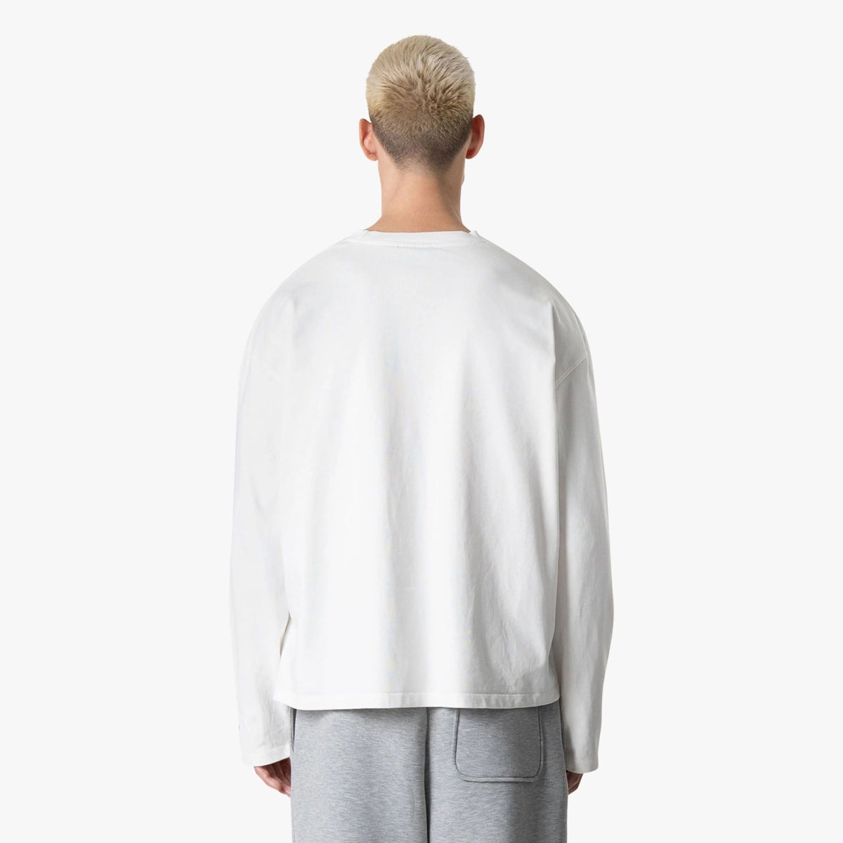 Quotrell Base Longsleeve T-shirt Weiß