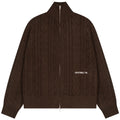 Quotrell Ease Cable Knitted Weste Braun