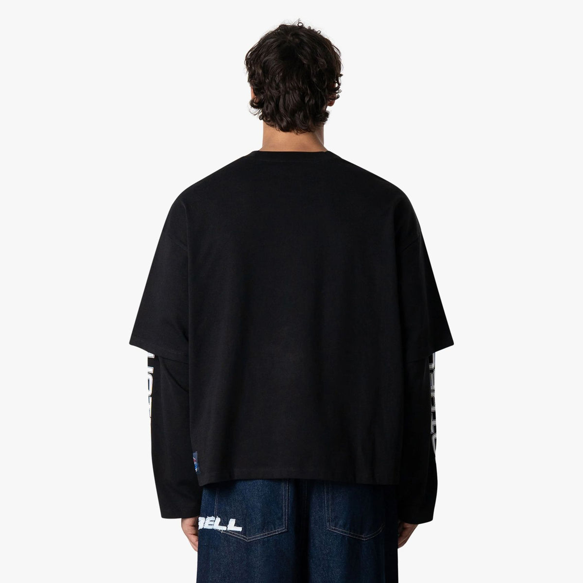 Quotrell Form Longsleeve T-shirt Schwarz
