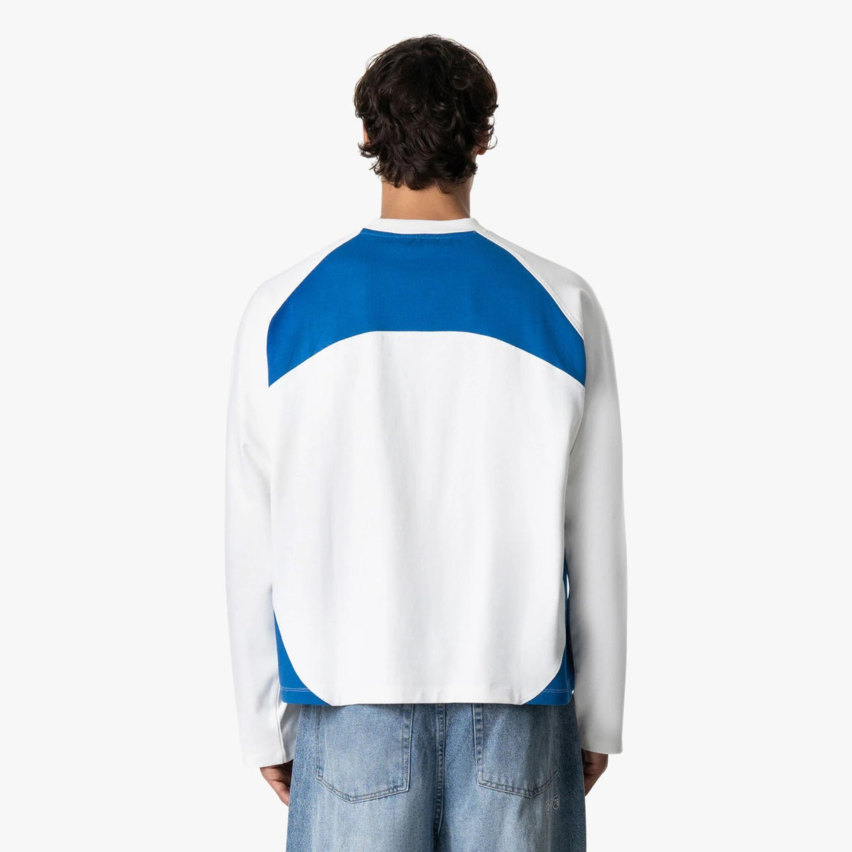 Quotrell Frame Longsleeve T-shirt Weiß