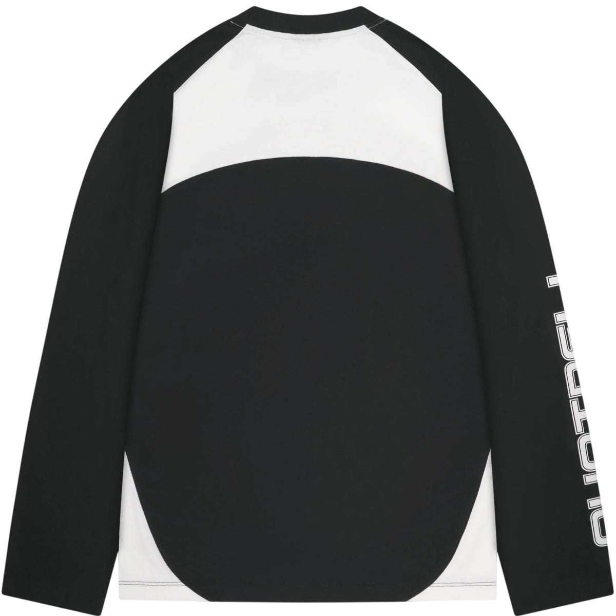 Quotrell Frame Langarm-T-shirt Schwarz