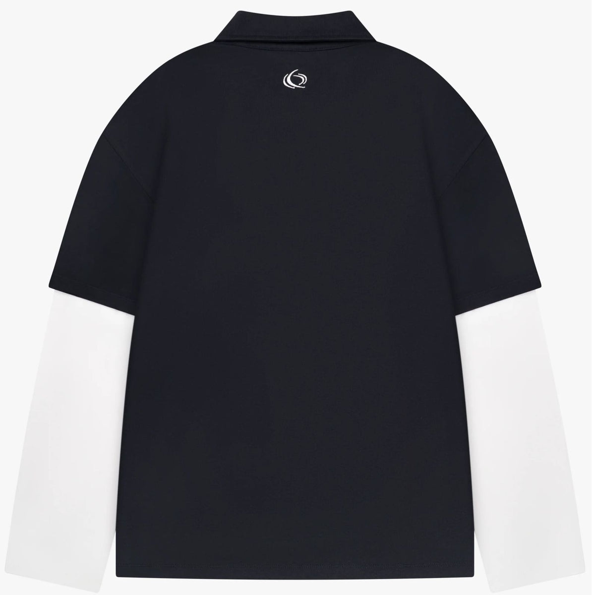 Quotrell Function Langarm-Poloshirt Marine