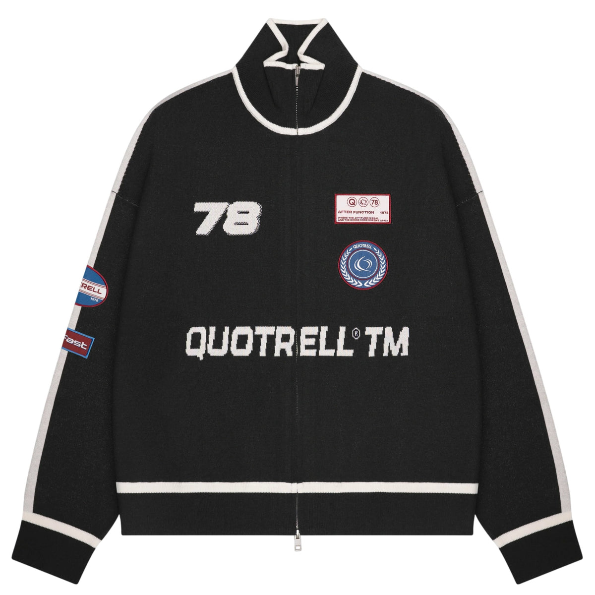 Quotrell Max Gestrickte Weste Marine