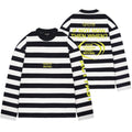 Quotrell Moving Longsleeve T-shirt Weiß/Marine