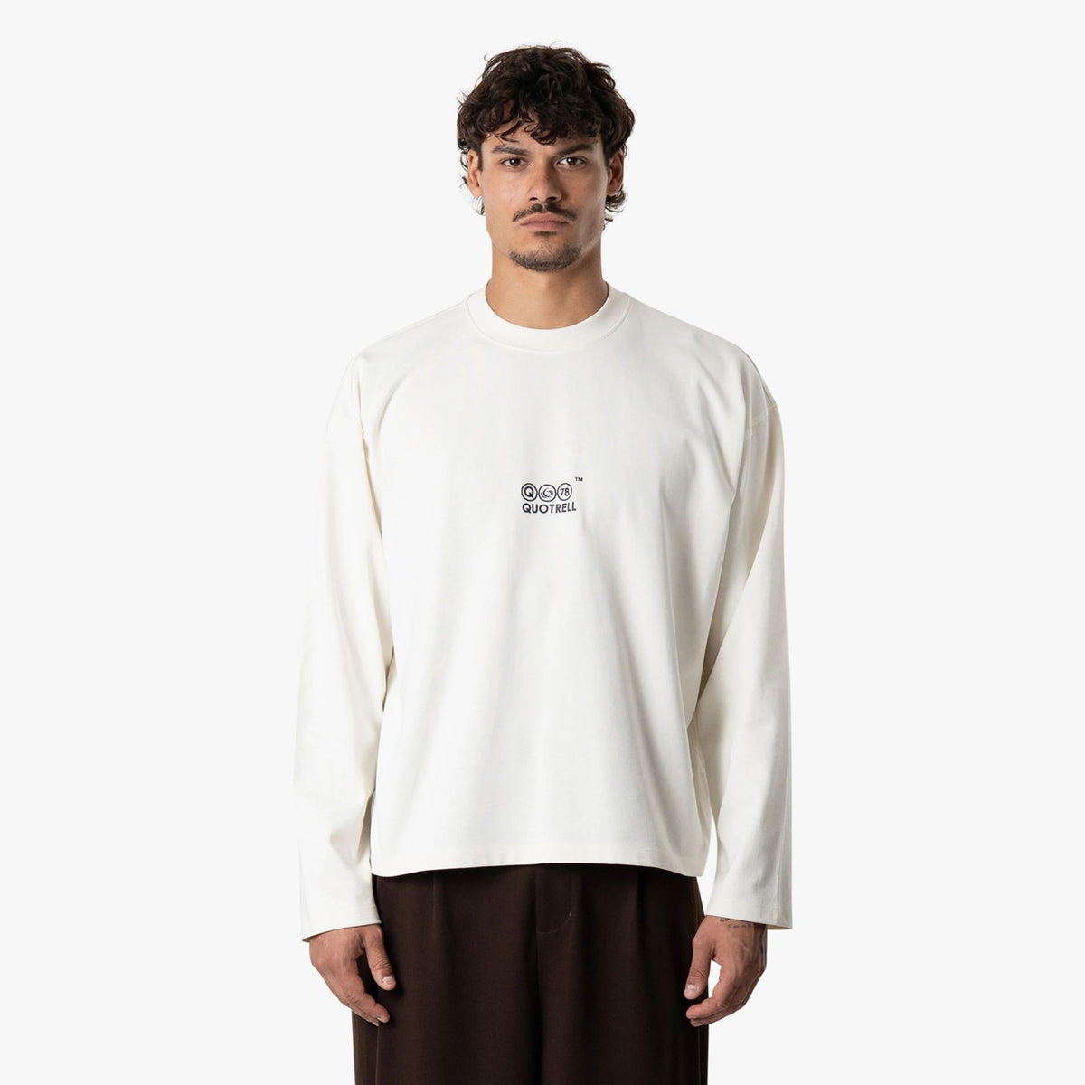 Quotrell Will Longsleeve T-shirt Offwhite