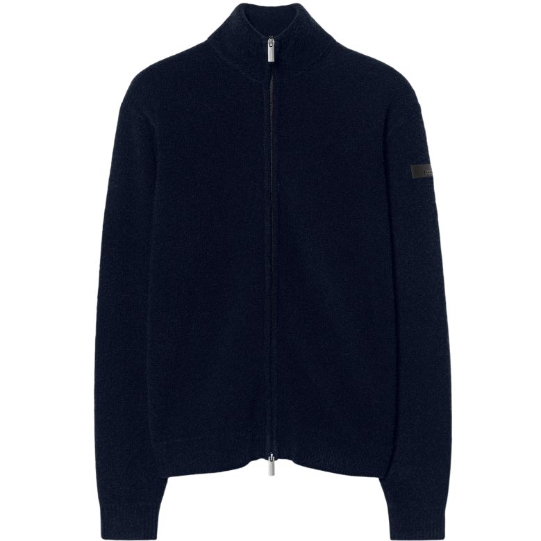 Roberto Ricci Designs Bouclé-Strickweste Marine