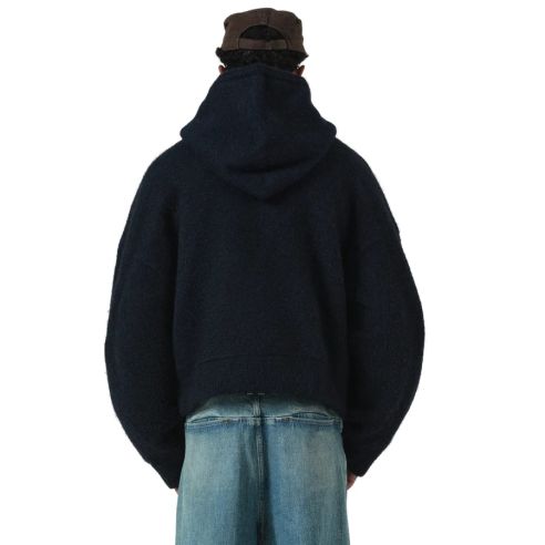 Seventh Alpaka-Strickjacke V2 Jacke Dunkelblau