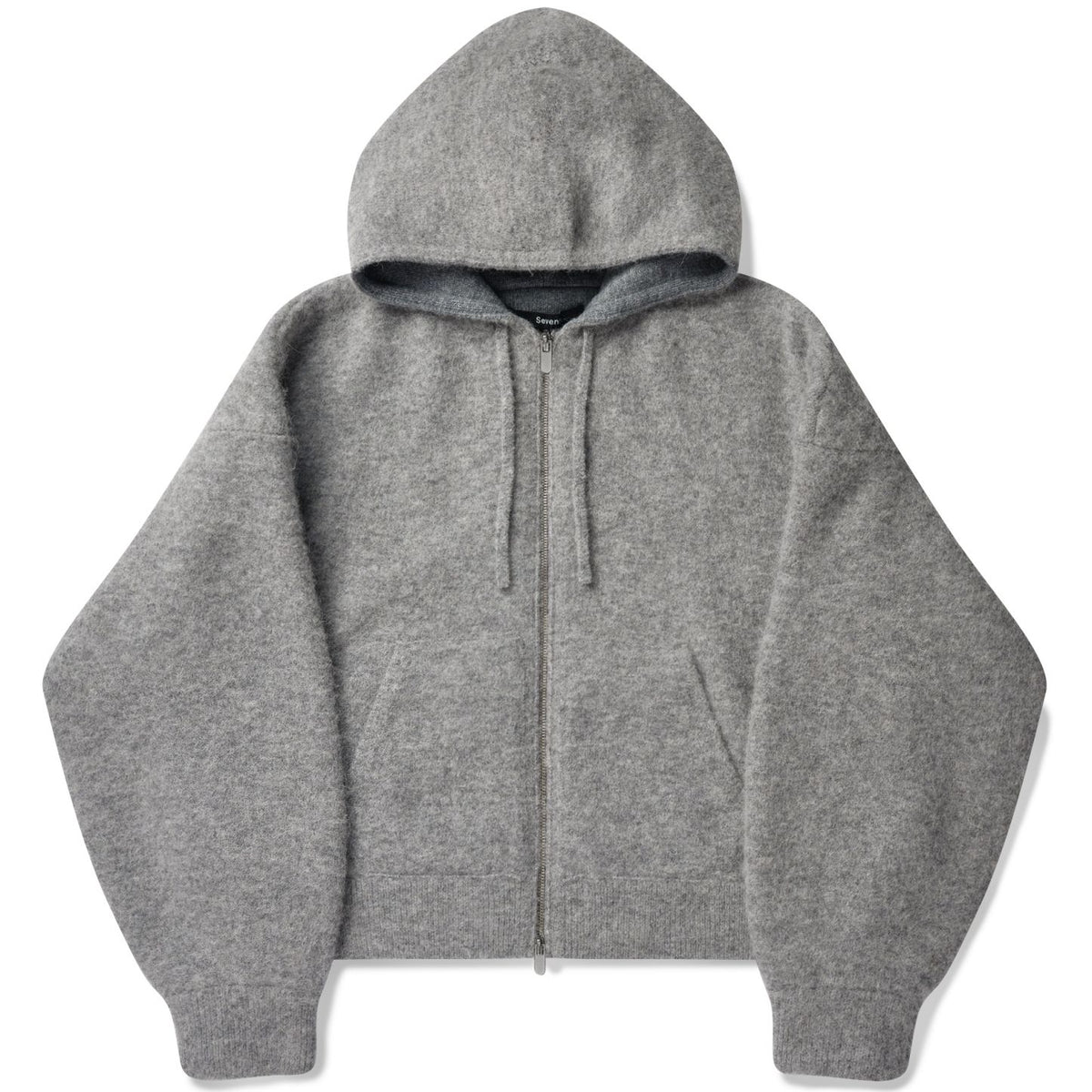 Seventh Alpaca Knit V2 Jacke Grau