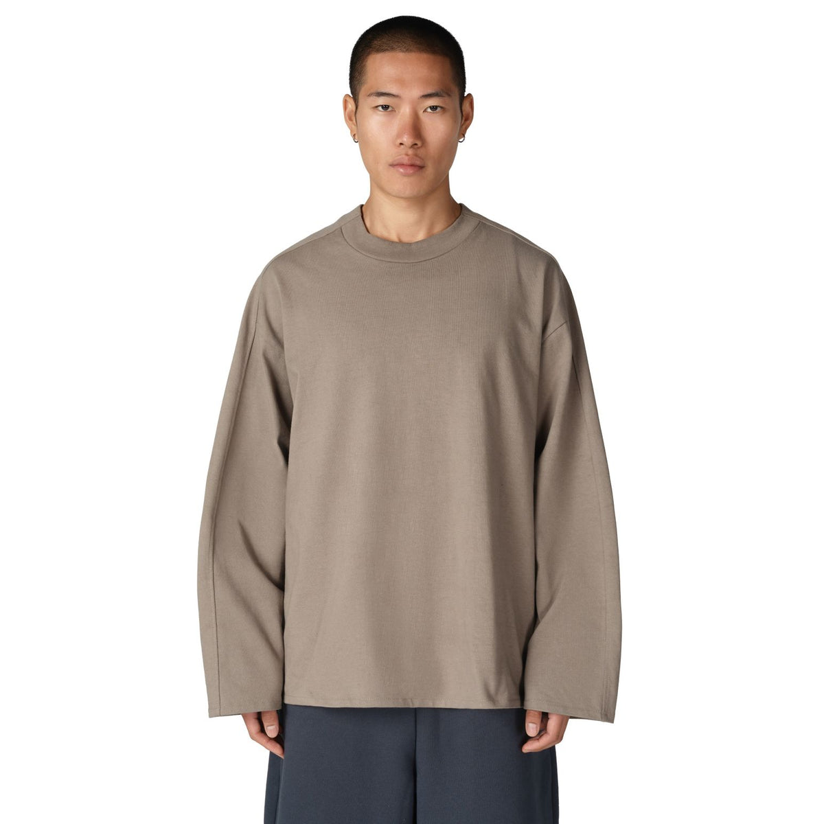 Seventh D7 Studio Longsleeve T-shirt Beige