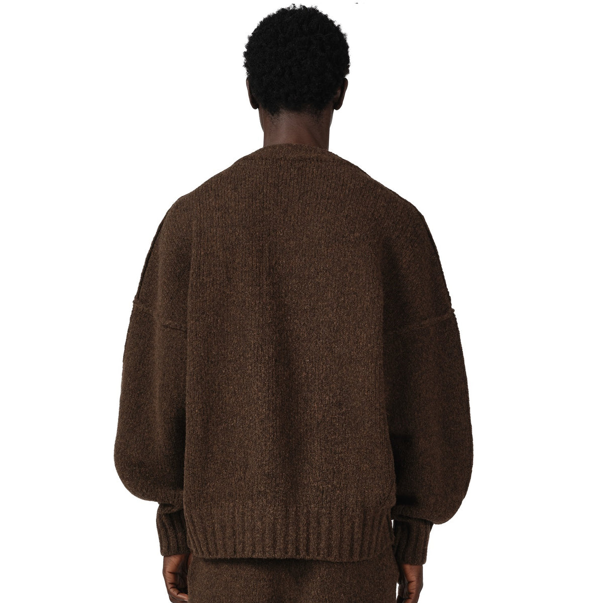Seventh Wool Knit Pullover Braun