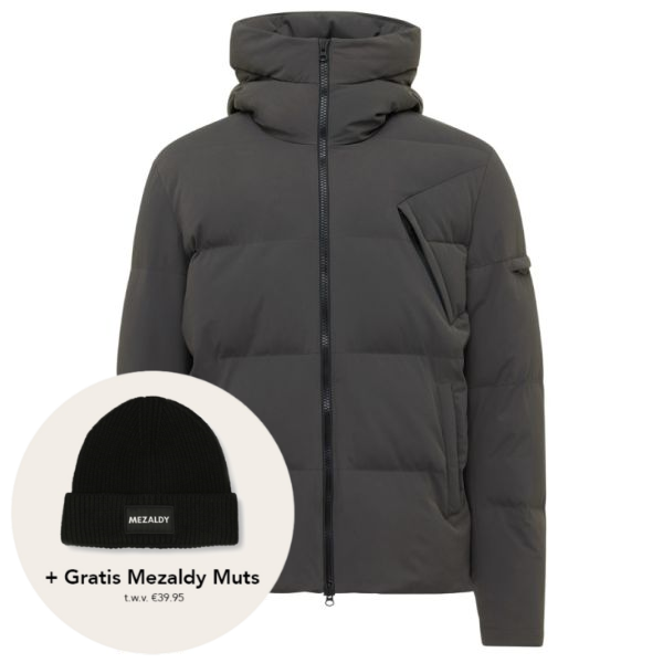Genti Cross Puffer Anthrazit