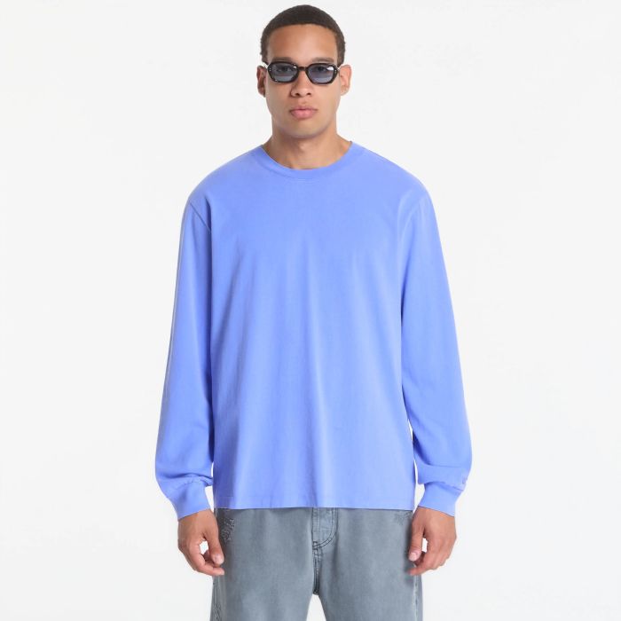 A.P.C. Hiver26 Langarm-T-shirt Blau