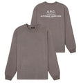 A.P.C. Hiver26 Langarm-T-shirt Braun