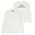 A.P.C. Hiver26 Langarm-T-shirt Offwhite