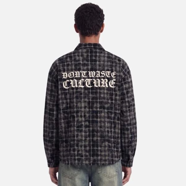 Don’t Waste Culture Levi Hemd Schwarz