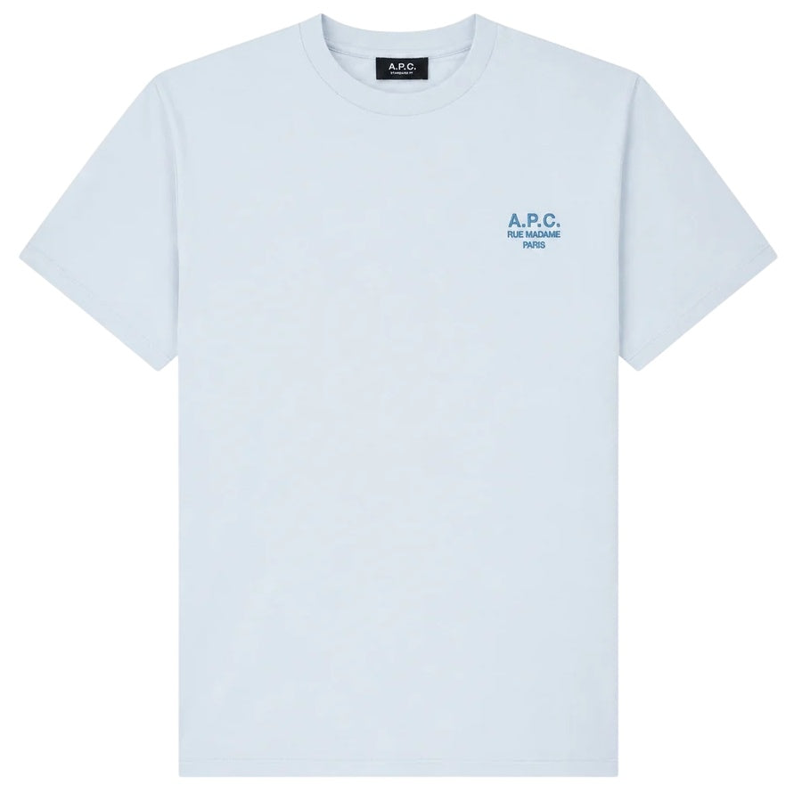 A.P.C. Standard Rue Madame T-shirt Hellblau