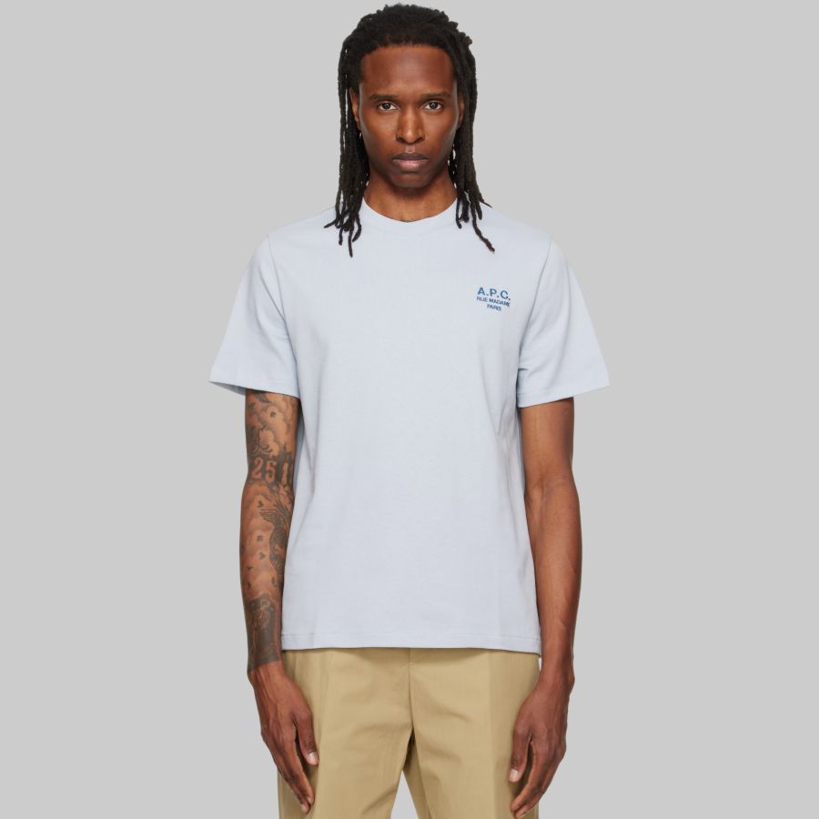 A.P.C. Standard Rue Madame T-shirt Hellblau