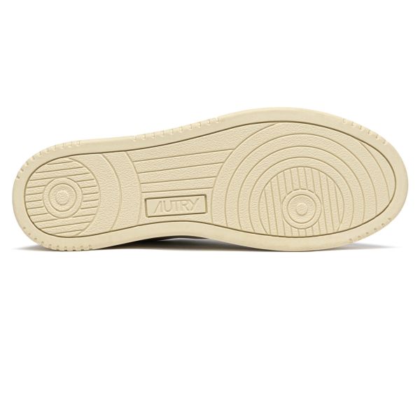 Autry Medalist Low Sneaker Wit/Beige/Bruin