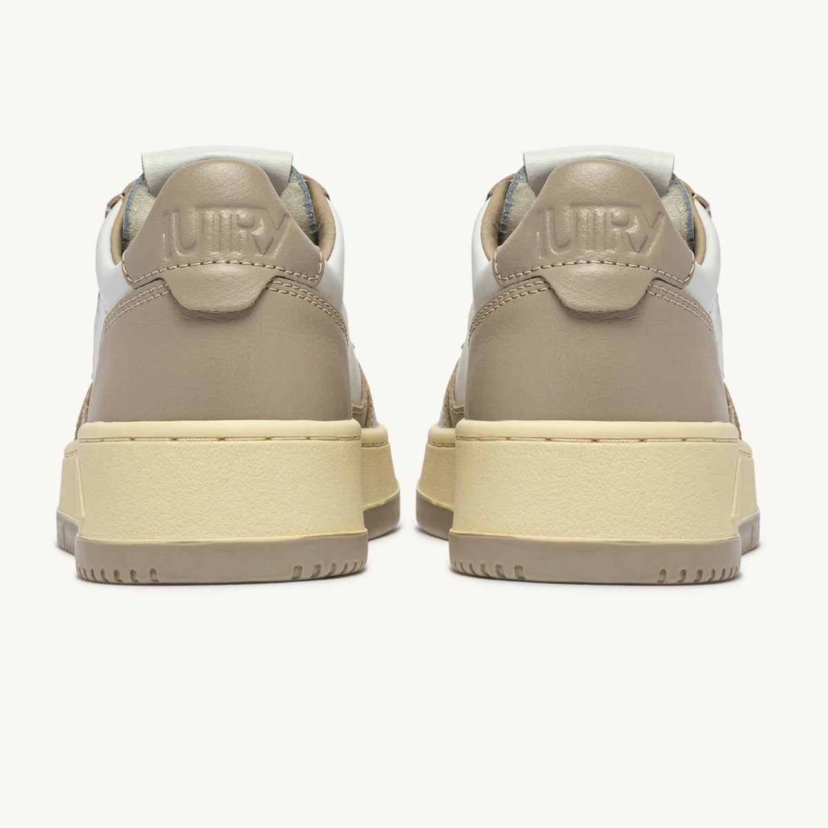 Autry Medalist Low Sneaker Weiß/Beige
