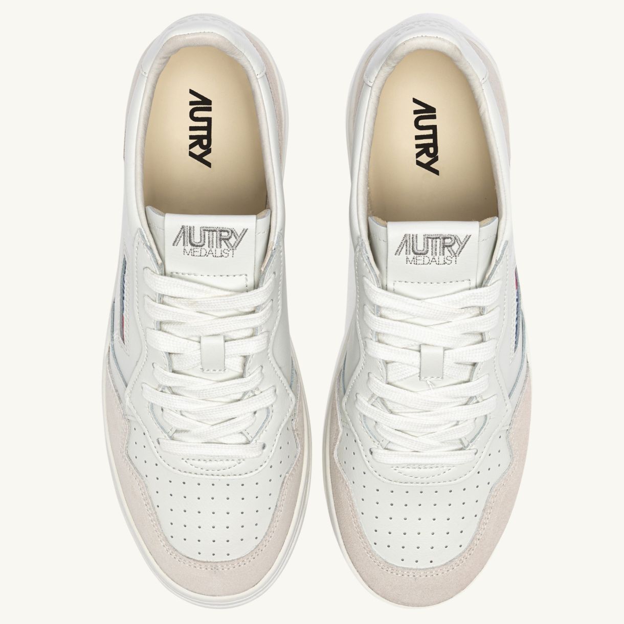 Autry Medalist Low Sneaker Wit