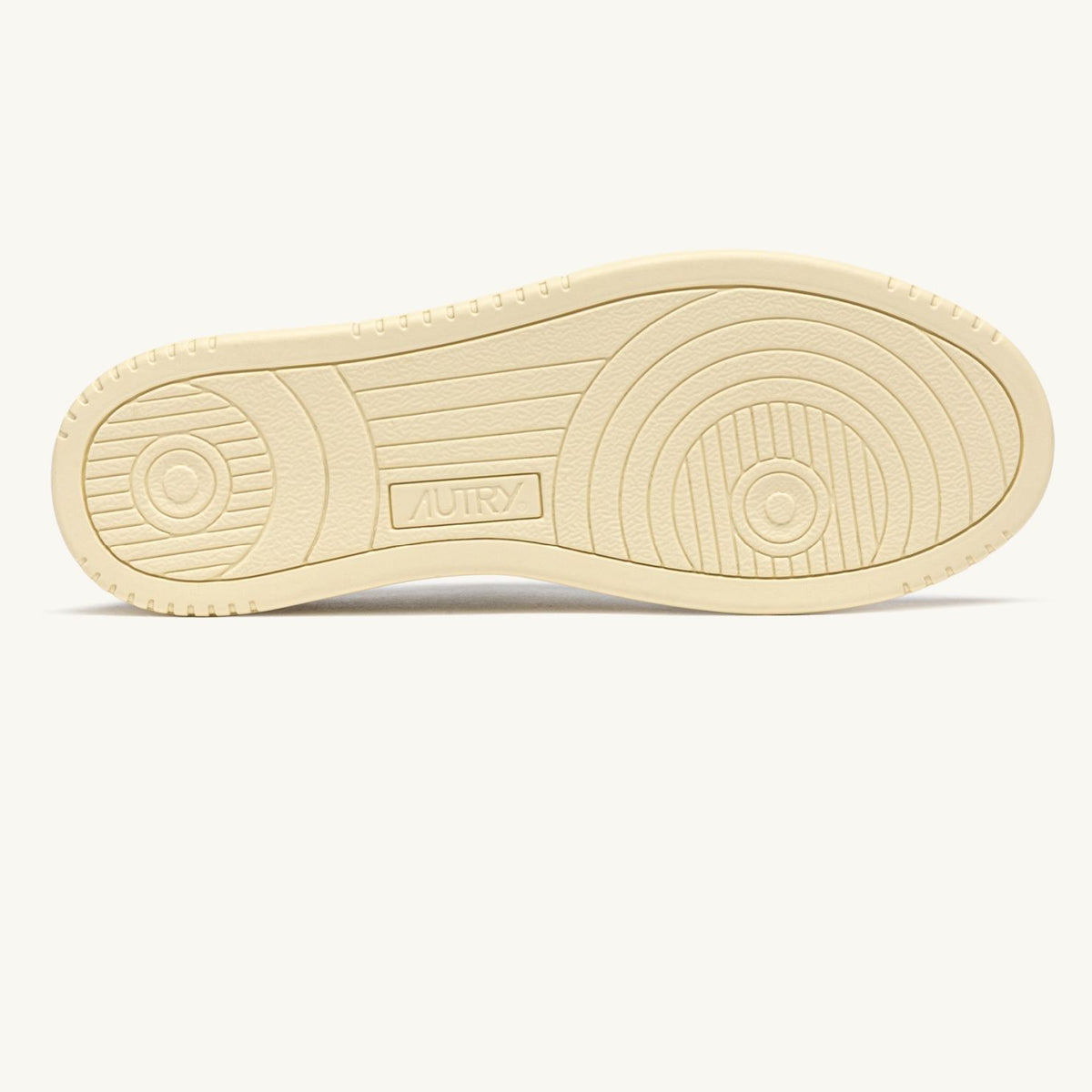 Autry Medalist Low Sneaker Weiß/Beige/Dunkelgrün