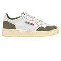 Autry Medalist Low Sneaker Weiß/Dunkelgrün