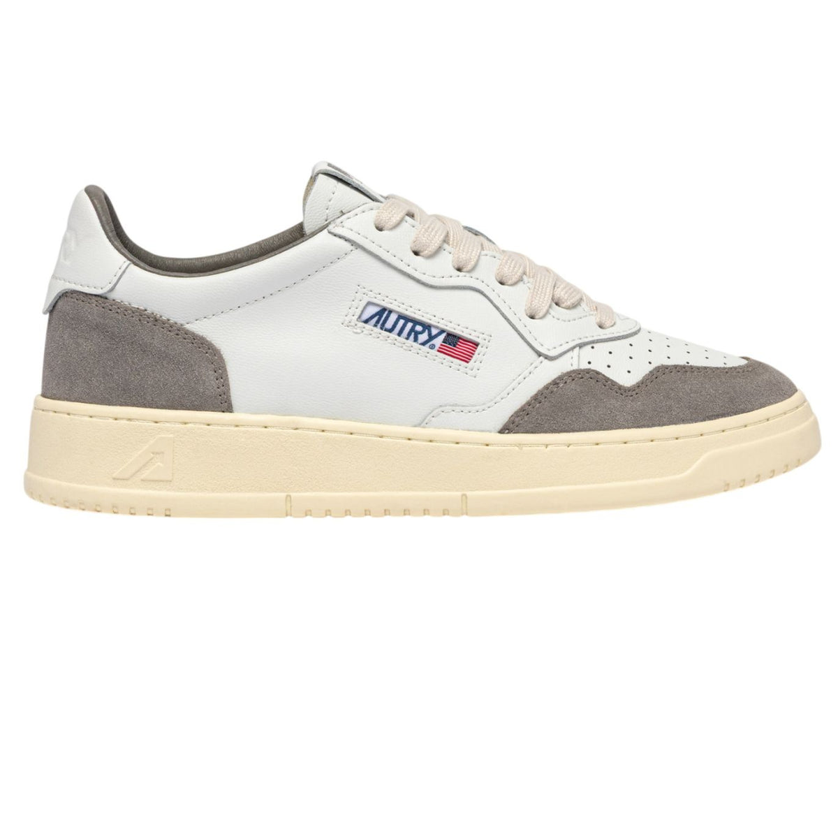 Autry Medalist Low Sneaker Weiß/Grau