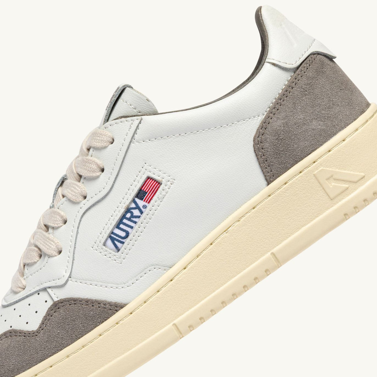 Autry Medalist Low Sneaker Weiß/Grau