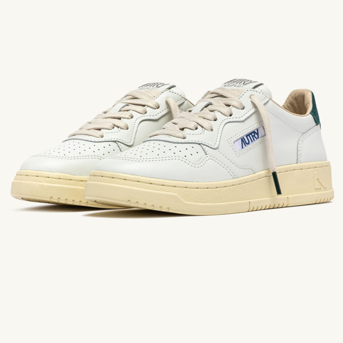 Autry Medalist Low Sneaker Weiß/Grün