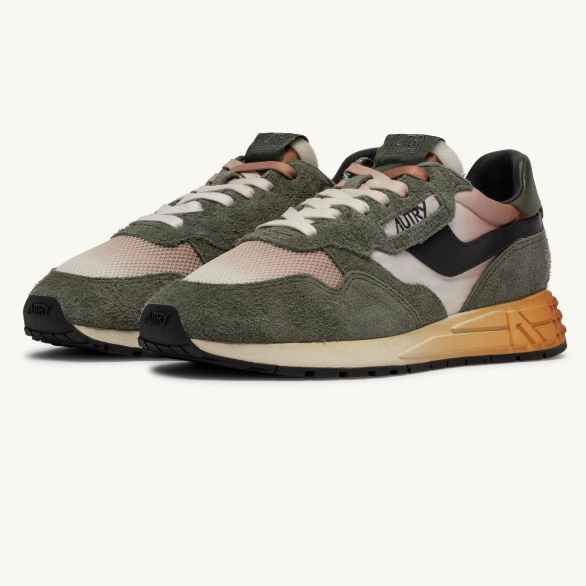 Autry Reelwind Low Sneaker Dunkelgrün