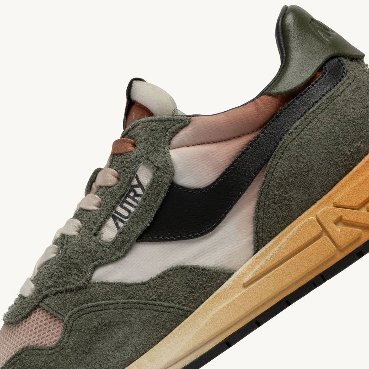Autry Reelwind Low Sneaker Dunkelgrün