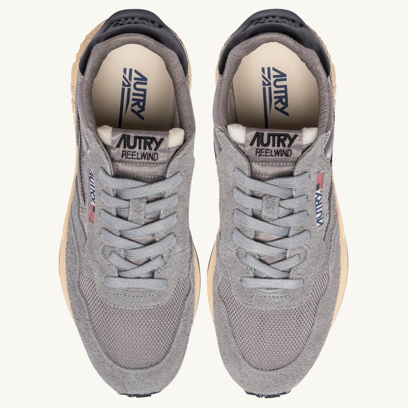 Autry Reelwind Low Sneaker Grau