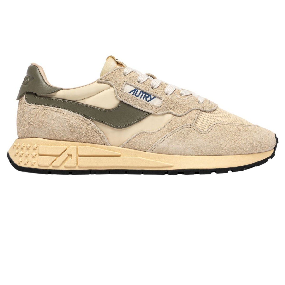 Autry Reelwind Low Sneaker Beige/Grün